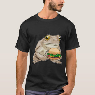T-shirt Burger de grenouille