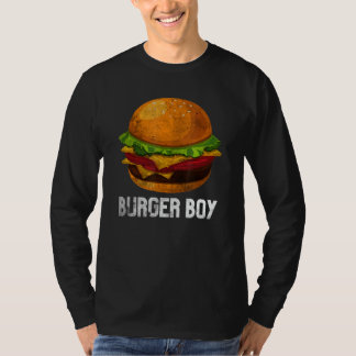 T-shirt Burger désossé Burger Burgers Cheeseburger Hambour