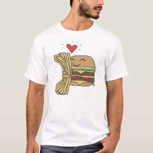 T-shirt Burger Loves Fries