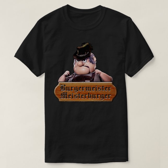 T-shirt Burgermeister Meisterburger (Design devant)