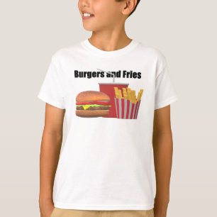 T-shirt Burgers et Fries