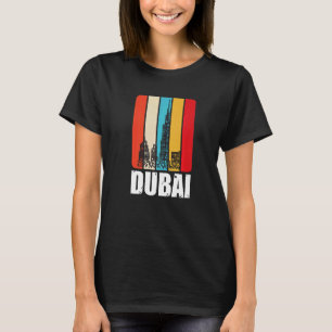 T-shirt Burj Khalifa De Dubaï Dans Les Émirats Arabes Unis