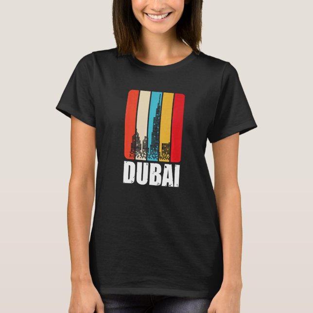 T-shirt Burj Khalifa De Dubaï Dans Les Émirats Arabes Unis (Devant)