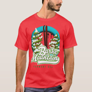 T-shirt Burke montagne vermont nous ski