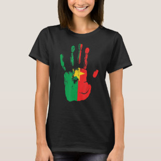 T-shirt Burkina Faso Drapeau Hommes Femmes Enfants