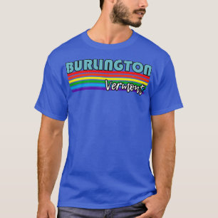 T-shirt Burlington Vermont Pride Burlington LGBT Cadeau LG