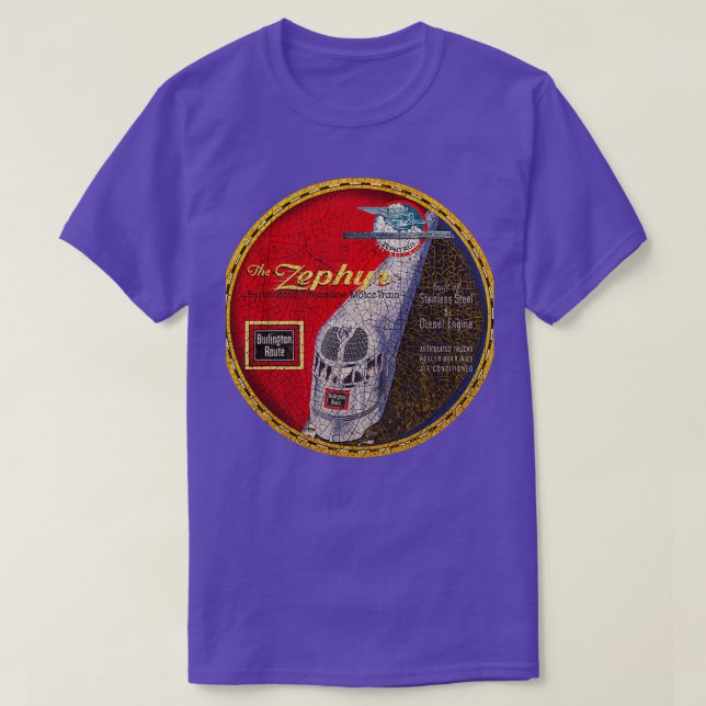 T-shirt Burlington Zephyr (Design devant)