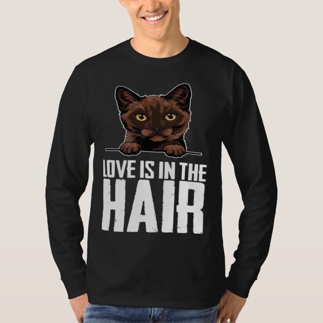 T-shirt Burmese cat  Burmese dad  Burmese  1 (Devant)