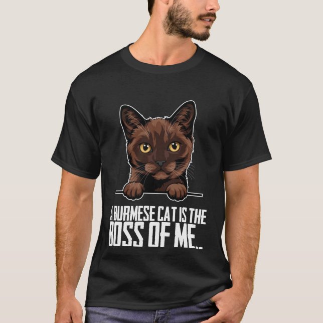 T-shirt Burmese cats  Burmese  Burmese kitten (Devant)