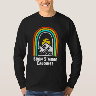 T-shirt Burn S'more Calories Camping entraînement Camper G