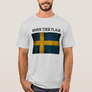 T-shirt Burn Sweden