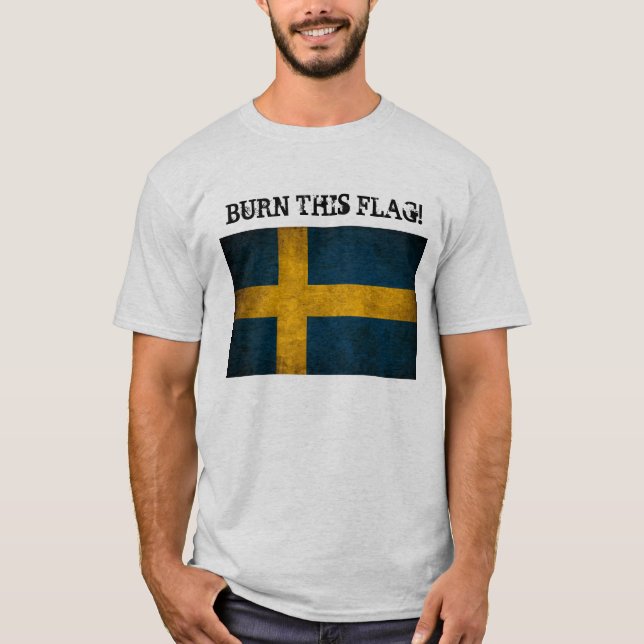 T-shirt Burn Sweden (Devant)