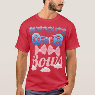 T-shirt Burnouts ou Bows Genre Révéler Baby Party Annonce