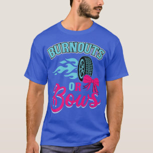 T-shirt Burnouts ou Bows Genre Révéler Baby Party Annonce