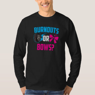 T-shirt Burnouts Ou Bows Genre Révéler Baby Party Annonce