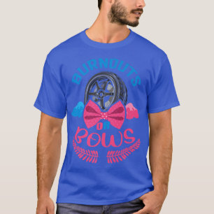 T-shirt Burnouts ou Bows Genre Révéler Baby Party Annonce