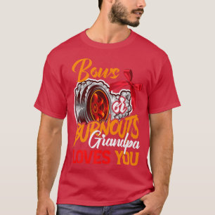 T-shirt Burnouts ou Bows Grand-père vous aime Genre Révéle