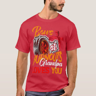 T-shirt Burnouts ou Bows Grand-père vous aime Genre Révéle