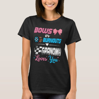 T-shirt Burnouts Ou Bows Sexe Révéler Faire-part de fête