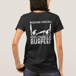 T-shirt Burpee Cool Pour Hommes Femmes Fitness Entraînemen