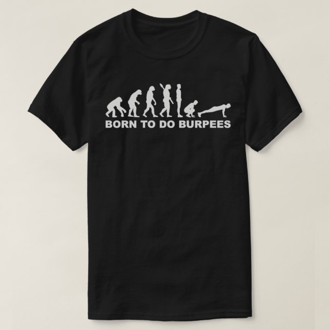 T-shirt Burpees évolution 1 (Design devant)