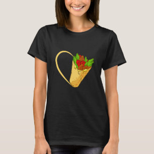 T-shirt Burrito du coeur alimentaire