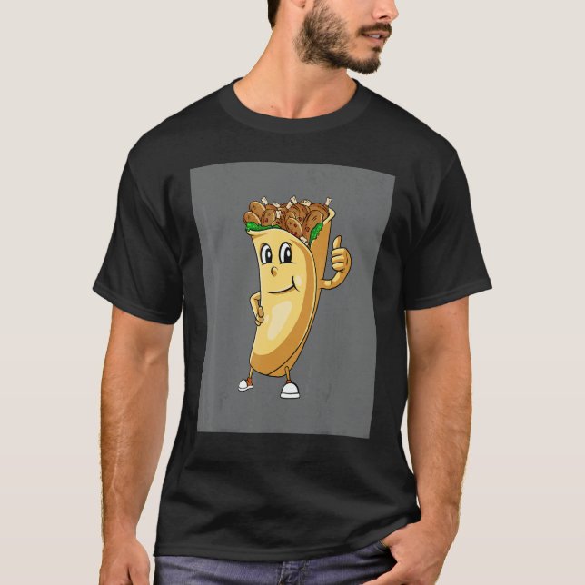 T-shirt Burrito Turkey Leg Thanksgiving Day Mexican Food F (Devant)