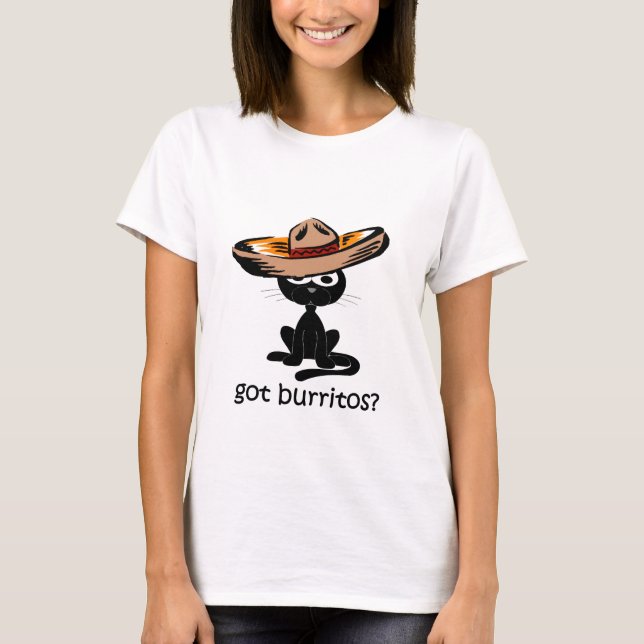 T-shirt Burritos obtenus drôles (Devant)