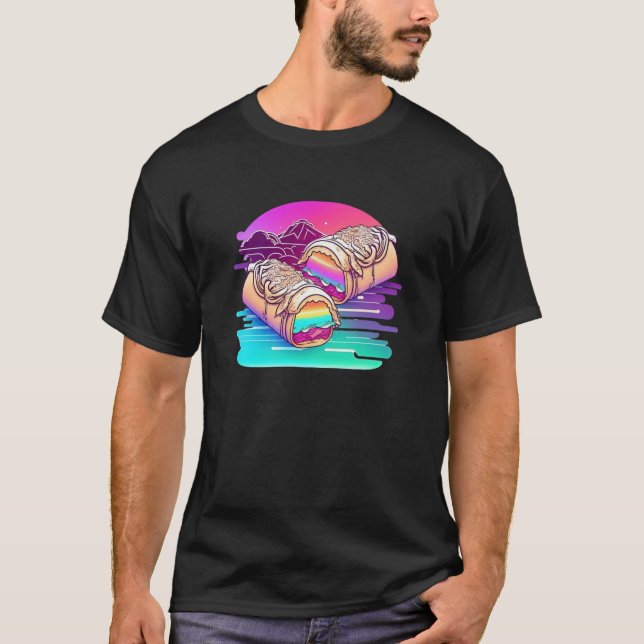 T-shirt Burritos With a Futuristic Vibe for a Modern Twist (Devant)