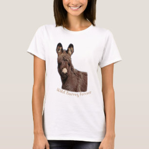 T-shirt Burros sauvages pour toujours