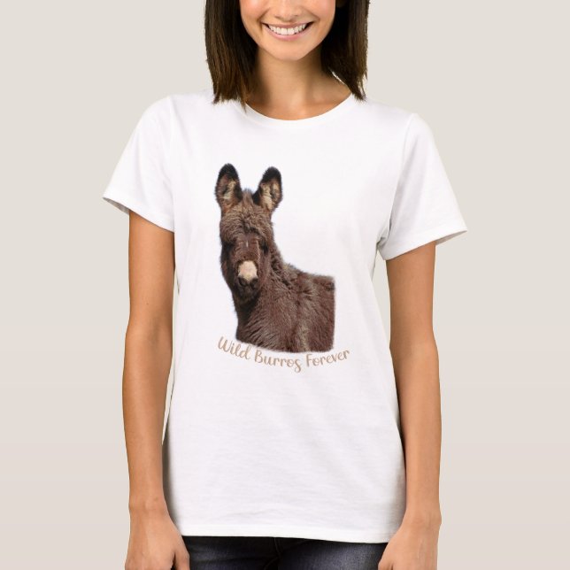 T-shirt Burros sauvages pour toujours (Devant)