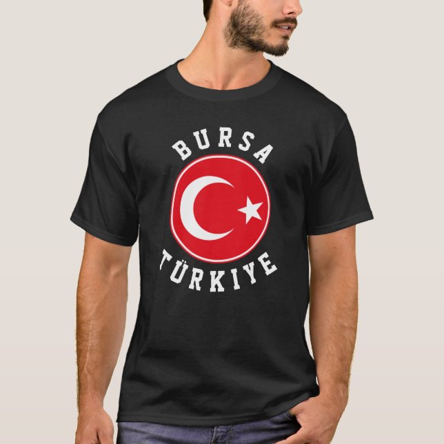 T-shirt Bursa, Turquie (Devant)