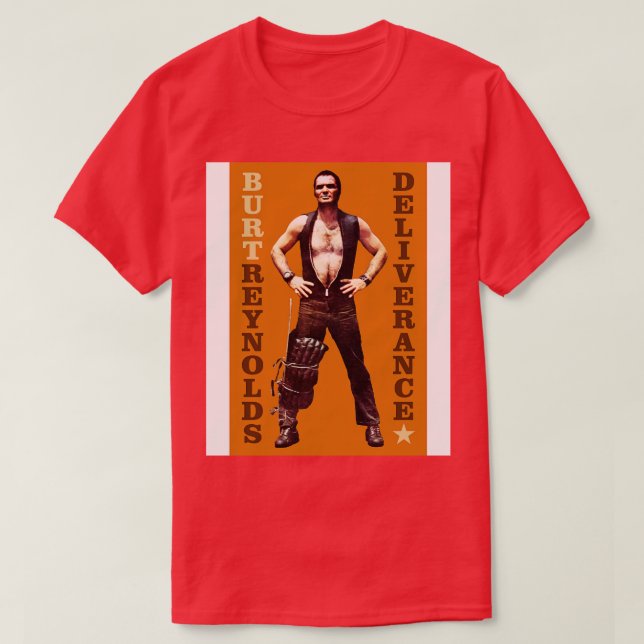 T-shirt Burt Reynolds 1 (Design devant)