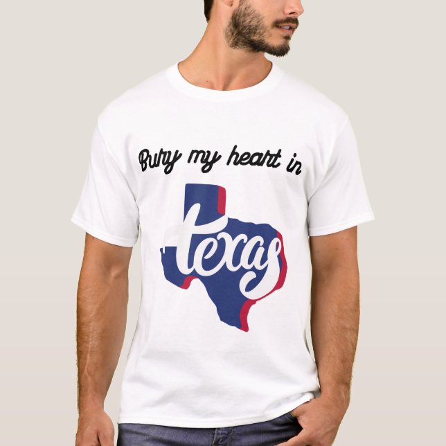 T-shirt Bury My Heart au Texas (Devant)