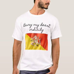 T-shirt Bury My Heart en Sicile