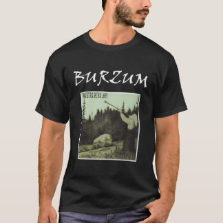 T-shirt Burzum Varg Vikernes Histoire du métal noir