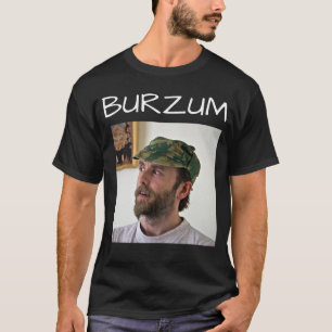 T-shirt Burzum Varg Vikernes Histoire du métal noir