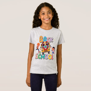 T-Shirt Bus Amusant Avec Enfants, Retour À L'École