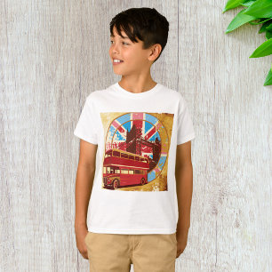 T-shirt Bus Anglais Double Decker