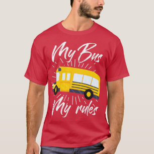 T-shirt Bus Bus Driver Omnibus Public Transport Profession