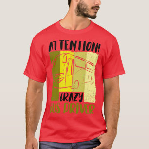 T-shirt Bus Busfahrer Schulbus Autobus 3