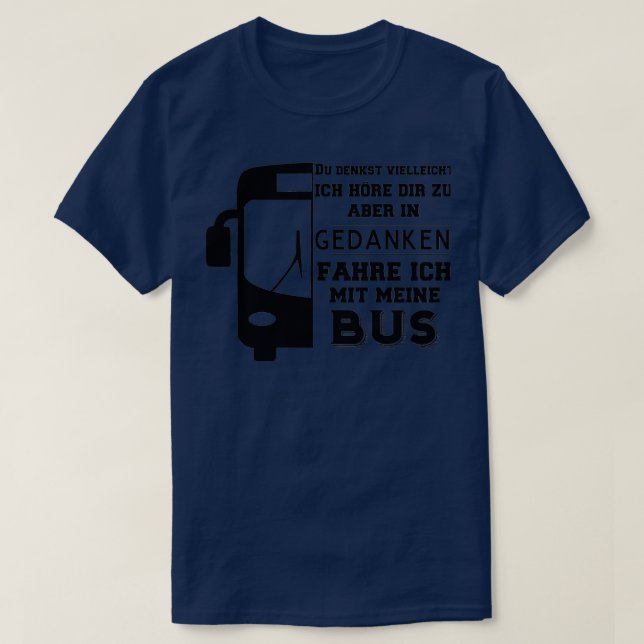 T-shirt Bus du chauffeur (Design devant)