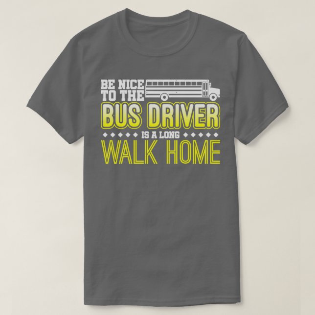 T-shirt Bus - École Bus 16 (Design devant)