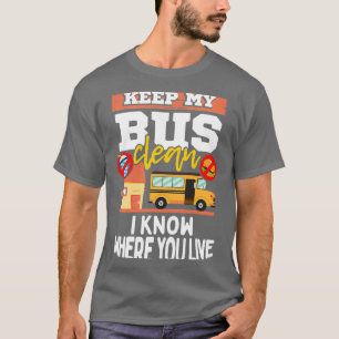 T-shirt Bus - École Bus 30