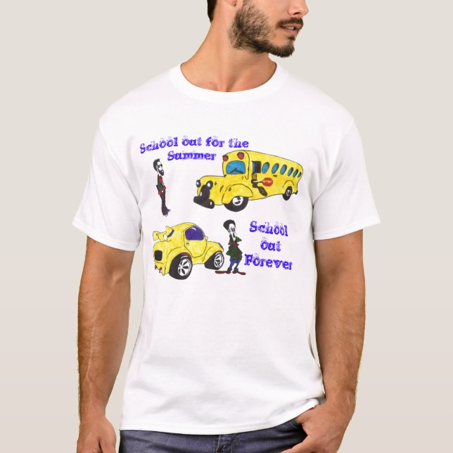 T-SHIRT BUS JAUNE/VOITURE JAUNE TEE (Devant)