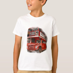 T-shirt Bus Old Red London