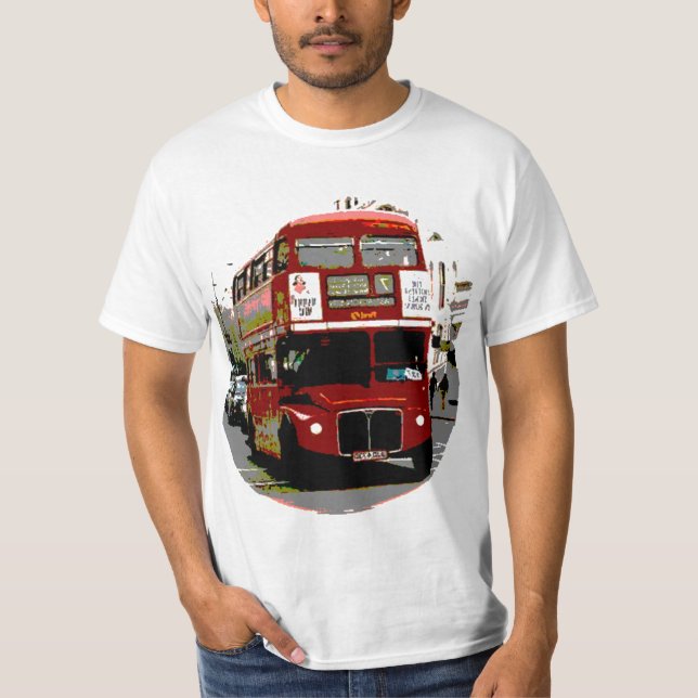 T-shirt Bus Rouge de Londres (Devant)