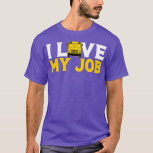 T-shirt Bus Schoolbus Driver Cadeau 4