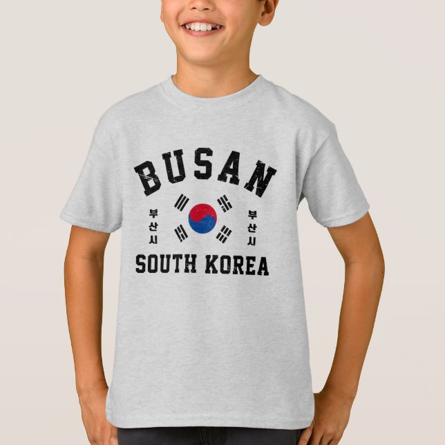T-shirt Busan Corée du Sud  (Devant)