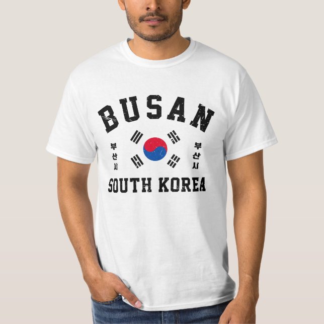 T-shirt Busan Corée du Sud  (Devant)